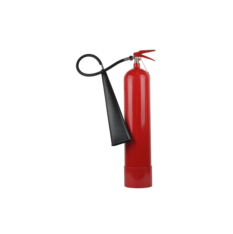 140mm Carbon Steel CO2 Fire Extinguisher 6kg Carbon Dioxide Fire Extinguisher