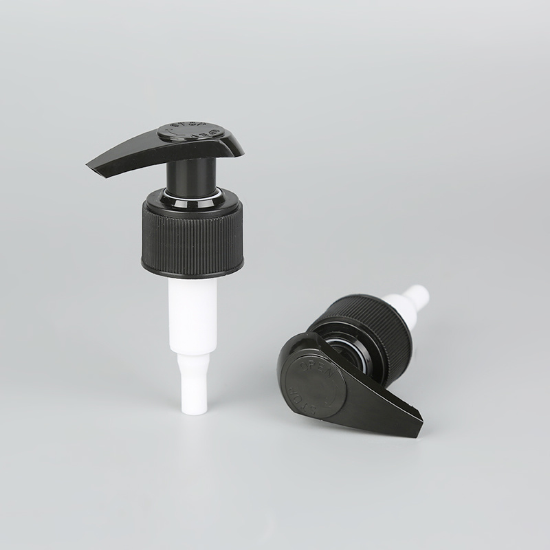 28/410 Left Right Locked of Plastic Lotion Pump in Black