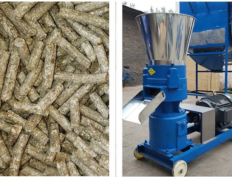 MIKIM 2.5mm Die Chip Wood Pellets Machine Small Scale 900kg/ H