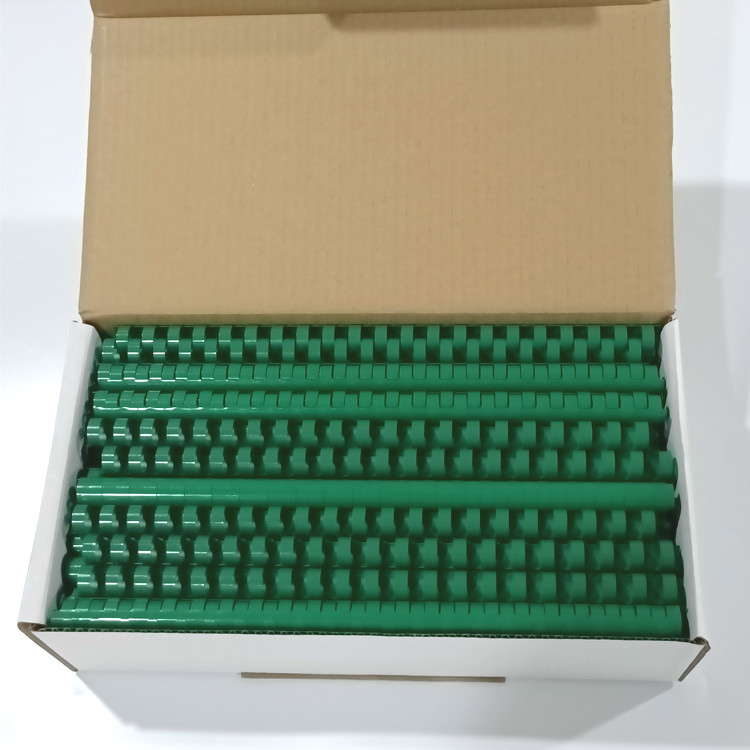 Office Document Binding Combs 6mm (1/4'') 21 Ring Notebook PVC Binder Plastic Binding Combs