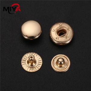 Quality OEM Ring Clothing Accessories Plating Metal Snap Fasteners wholesale