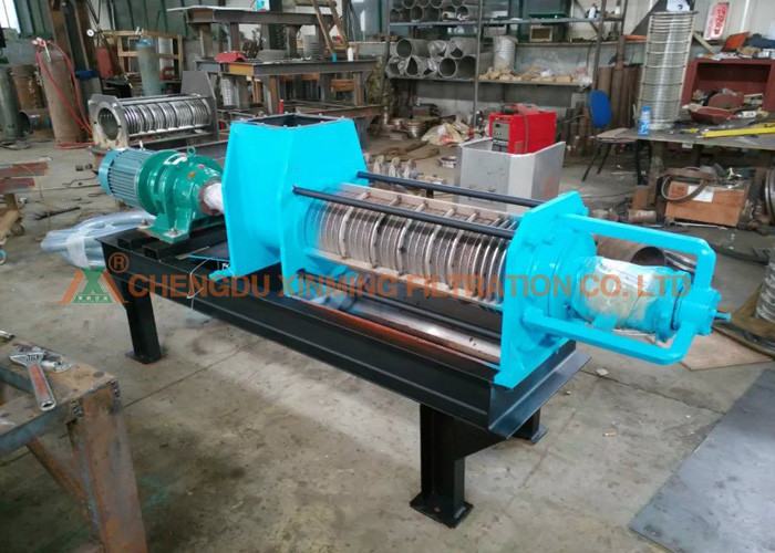 Screw Press Cow Manure Dewatering Machine