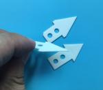 Heat Sink Cooling Zirconia Ceramic Substrate Chip Zirconia Ceramic Blade