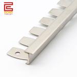 CE ISO 6mm Stainless Steel Tile Trim Metal Brass Tile To Tile Floor Trim
