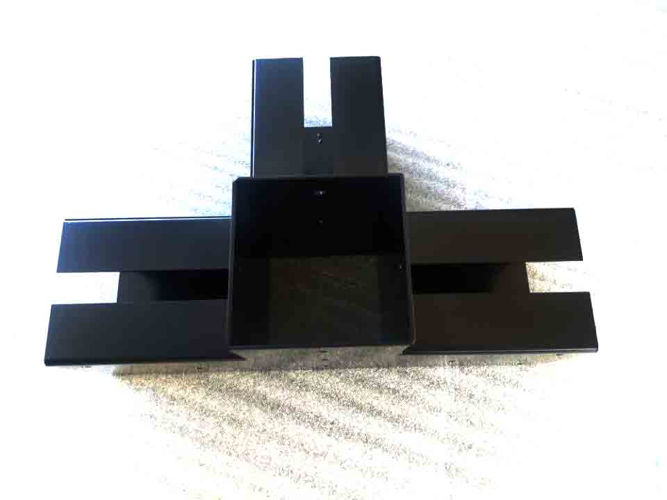4*4 Elevated Wood Stand Kit Steel Shoulder Extention Pergola Kit Brackets