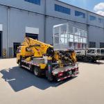 EURO 5 Foton 4*2 Vehicle Mounted Work Platform 24 Meter Aerial Platform Truck