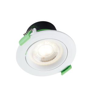 Quality 5.5W 3000K Dimmable Recessed LED Downlight , Anti Glare SMD LED Panel Downlight wholesale
