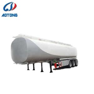 Quality 3 axle fuel tank trailer/50000 liters gasoline transport tank trailer/Kingpin 2&quot; or 3.5 wholesale