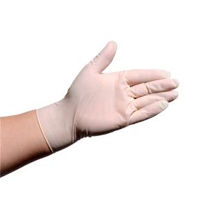 Quality 9 Inches Length Industrial Latex Glove , Chemical Resistant Latex Gloves wholesale