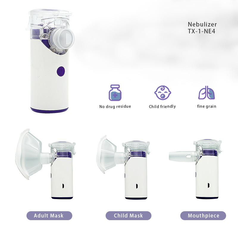 Health Care Portable Mesh Nebuliser Battery Powered Wearproof Hand Held Neb