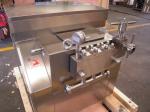 500 L/H Ice Cream Homogenizer , Milk Homogeniser Stainless Steel Material