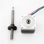 Hybrid Linear Stepper Motor , Nema 11 Stepper Motor For 3d Printers 28BYG301-25K