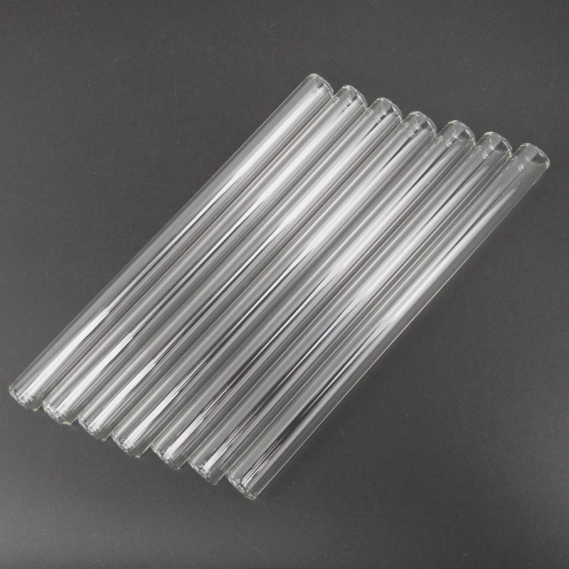 5.9 Inch Glass Bongs Accessories Long Love Rose Glass Smoking Tubes