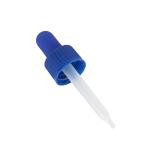Blue Striped Cosmetic Dropper Plastic Cosmetic Sample Pipette And Dispenser