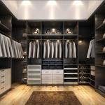 Modern Wood Melamine Bedroom Cabinets Walk in Closet System for Luxury Living