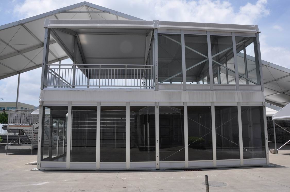 Aluminum Frame Structure Double Decker Tent for Outdoor Activity