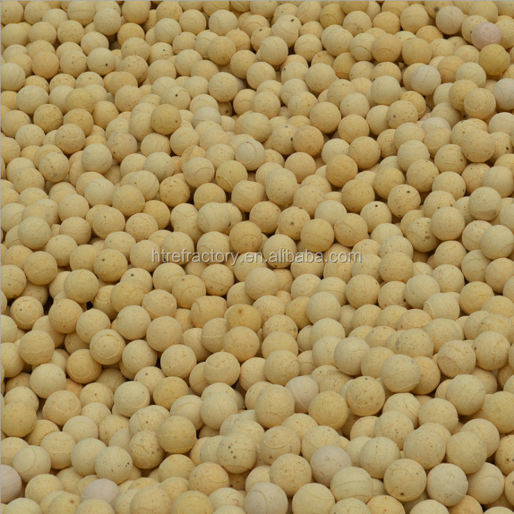 High Refractory Alumina Cement For Coating Heat Storage With Ceramic Support Ball