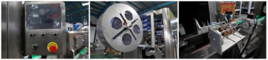 750 KG Heat Shrink Sleeve Machine Pvc Shrink Label Printing Machine SUS304