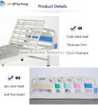 Medical Nursing Home Beds ABS Hospital Equipments care beds