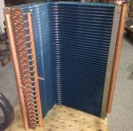 Copper Plate Fin Coil Tube Heat Pump Evaporator