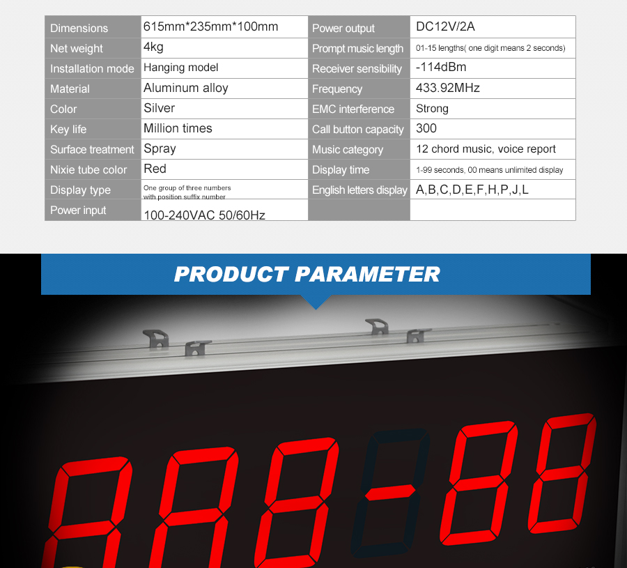 Hospital double side big size LED corridor display manufacturer