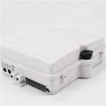 Plastic Fiber Optic Junction Box , 24 / 16 Core Fibre Optic Distribution Box