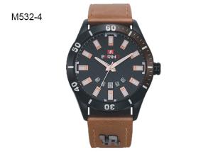 Quality China Wholesale Men's Quartz Watch Fashion Business Wristwatch Leather Band M532 wholesale