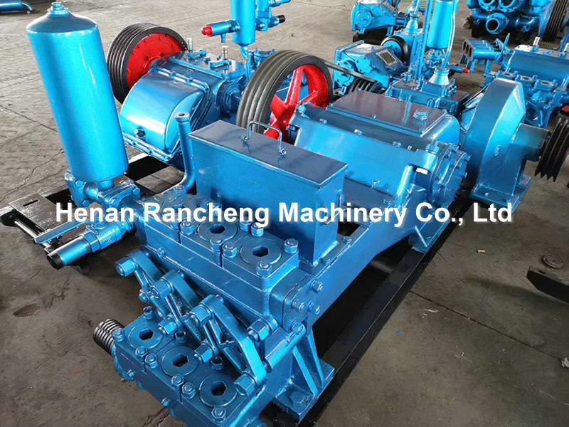 600 L/Min Flow Rate Small Drilling Mud Pump 110mm Piston Stroke 55kw Power Inpute