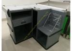 Design Express Checkout Counter Desk Supermarket Money Counter Equipment Gray
