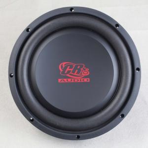 China Round Shaped Automotive Powered Subwoofer 10 inch  87.3 dB Spl 21 Litre Flexible Foam on sale