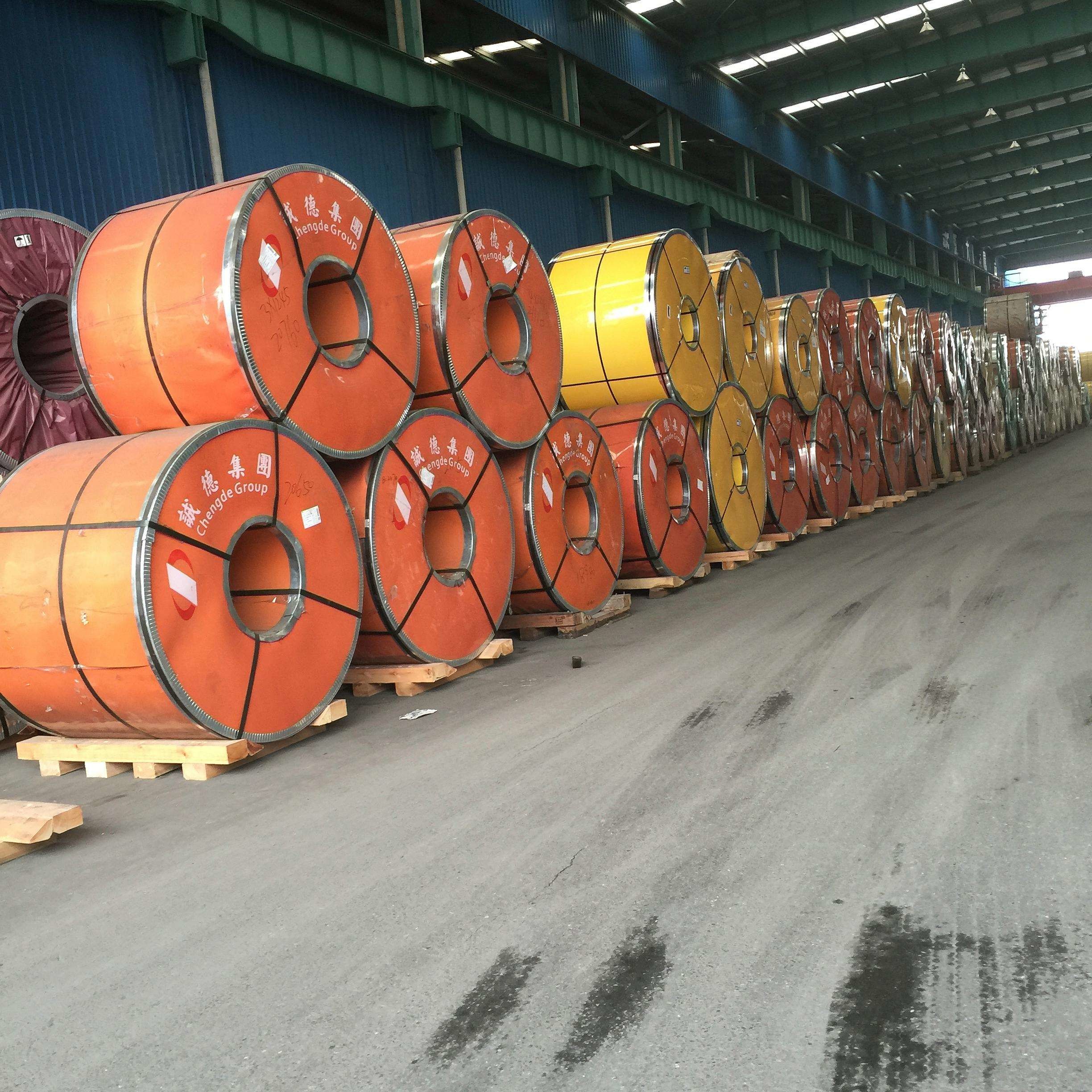 NO.3 Stainless Steel Flat Rolled Coil NO.4 8K HL 2D 1D