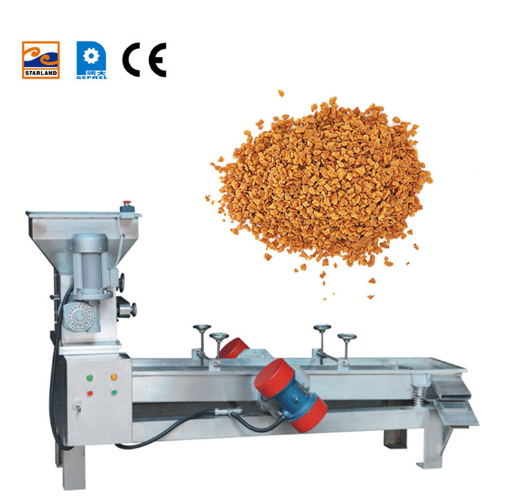 Biscuit Rice Crisp Grinder , Customized Size Stainless Steel High Value-Added Products.