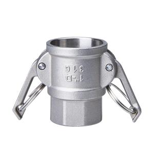 Quality Stainless Steel 304 316 Camlock Quick Couplings Type D for Heavy-Duty Applications wholesale