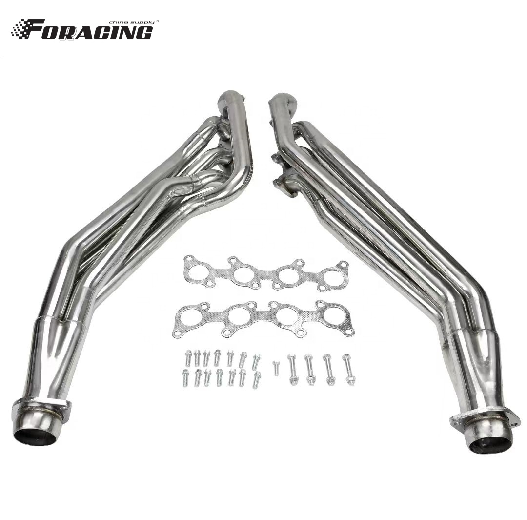 Replace/Repair Stainless Steel Exhaust Header for Mustang Manifold 5.0L V8 LS1 LS2 LS3 LS6 LSX Top- Auto Parts Replacement
