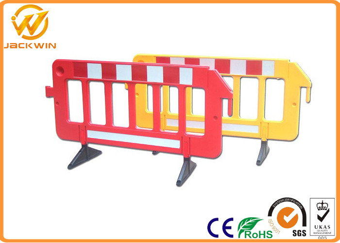 2.5 Meter Outdoor Road Traffic Safety Equipment Expandable Plastic Barrier