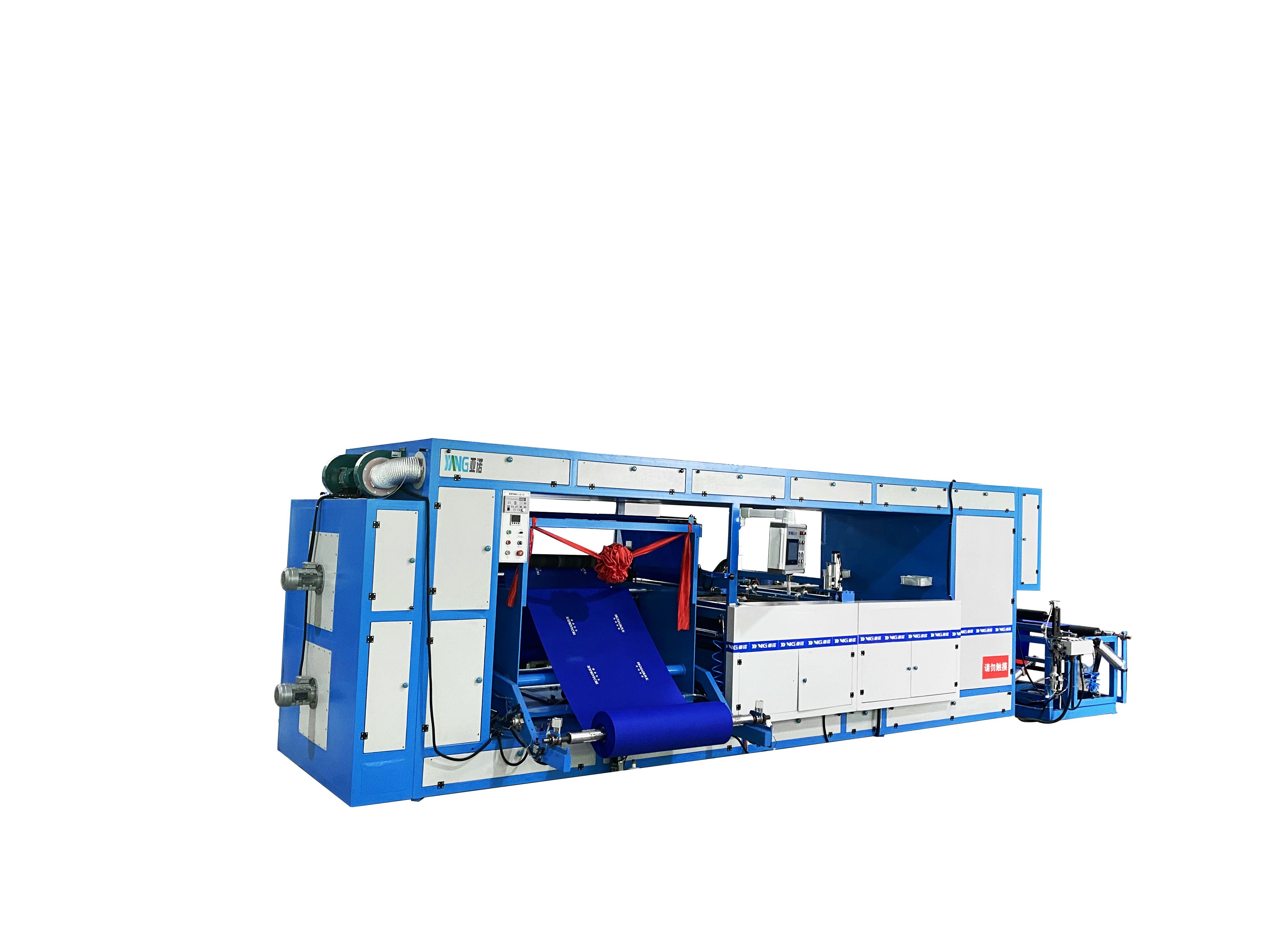 Automatic Roll To Roll Screen Printing Machine Non-Woven Fabric Screen Printer For Fabric