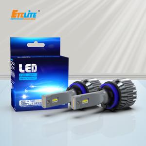 Quality Fanless Super Bright Led Headlights H11 12V 4800LM Etclite I7FL wholesale