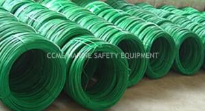 Quality wholesale price 18*7+IWS black pvc coated wire rope wholesale