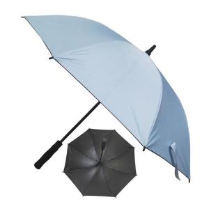 Quality Vinyl Coated 190T Pongee Semi Automatic Windproof Golf Umbrella wholesale