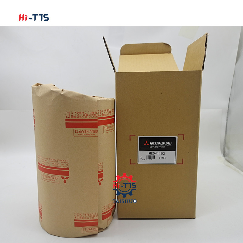 ME041102 Excavator Cylinder Liner 6D16T Engine Sleeve 118mm