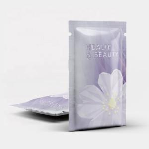 Quality VMPET Plastic Bag Sealable Zipper Cosmetic Packaging Skin Care Face Mask Packaging Bag wholesale