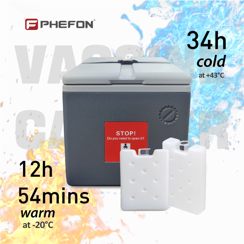 1.7L Cool Cube Transport Coolers For Blood Insulin Specimen Transfer
