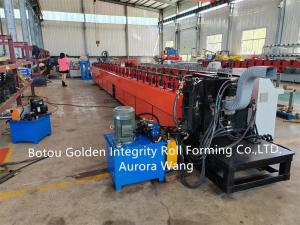 Quality Galvanized Steel Downspout Pipe Roll Forming Machine 20m/Min For Roof wholesale