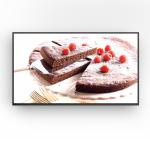 Restaurant 43 Inch HD 1080P Wall Mounted Digital Signage