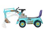 40 " Push Kids Ride On Toys , Toddler Construction Sliding Car With Music