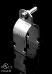 Galvanized Finish Steel Pipe Clamps / Stainless Steel Strut Straps For Mount EMT