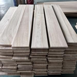 Quality 3mm-55mm Thickness Paulownia Timber Edged Wooden Board Lumber for Solid Wood Furniture wholesale