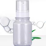 Reusable PET Plastic Mist Spray Bottle For Hair 30ml 50ml 80ml