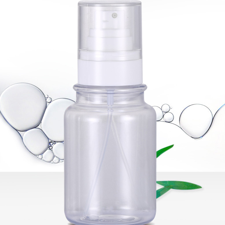 Reusable PET Plastic Mist Spray Bottle For Hair 30ml 50ml 80ml