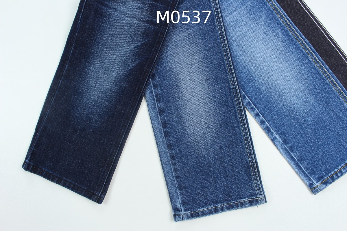 High Quality 11.5 Oz Crosshatch Slub Stretch Denim Fabric For Jeans